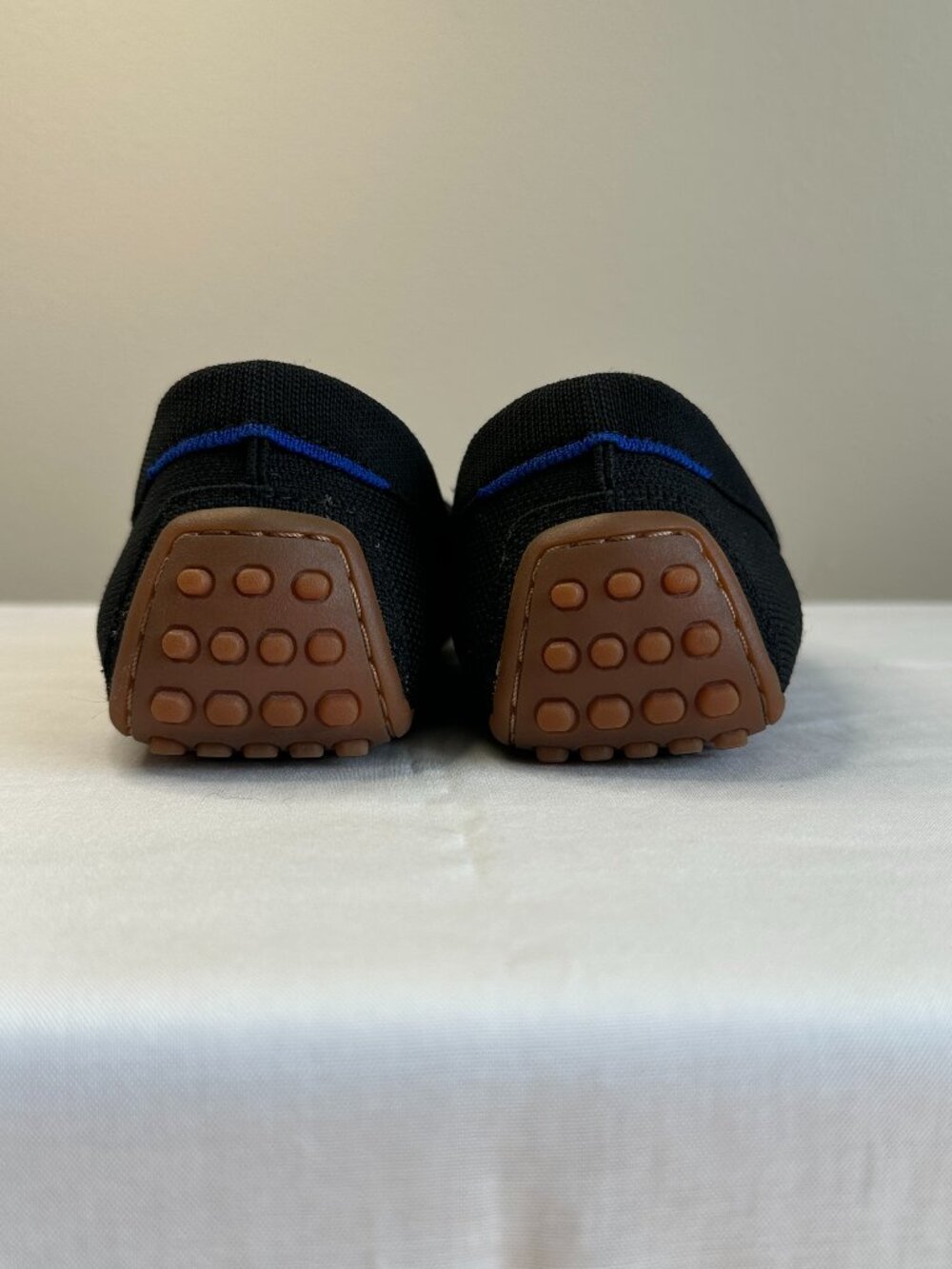 Rothy's The Braid Driver Loafer, 9, Black Minimalist Preppy - Picture 8 of 12